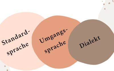 Unterschied: Standardsprache, Umgangssprache und Dialekt
