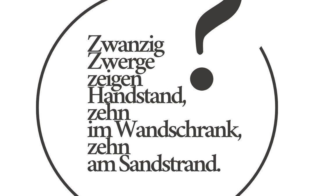 Zungenbrecher auf Deutsch